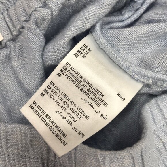 Style & Co Wide-Leg Linen Cropped Pants - Picture 6 of 7